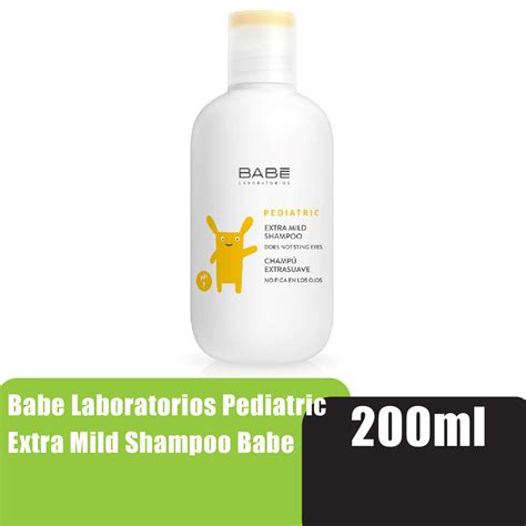 BABE LABORATORIOS Pediatric Extra Mild Shampoo 200ml Baby Shampoo With Conditioner For The