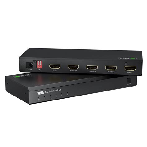 Разветвитель HDMI v2.0 GCR 1 на 4 выхода 4Kx2K 60Hz для подключения ...