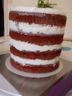 Chachou La Cr Me Red Velvet Naked Cake Aux Framboises