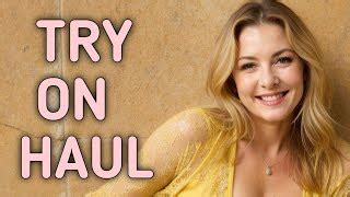 K Transparent Lingerie Try On Haul See Everything See Through Transparent Haul Emily Haul