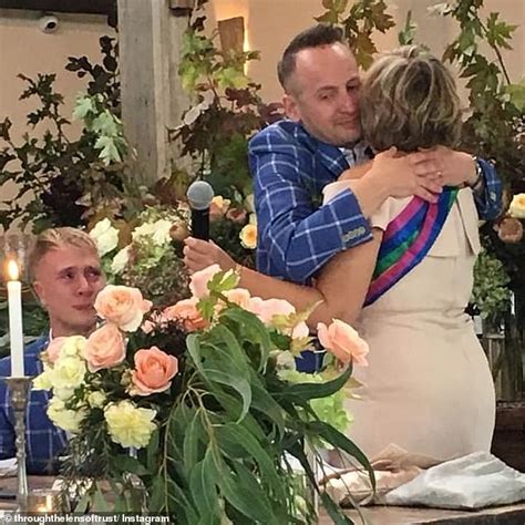 Touching Moment Christian Mum Wears A Rainbow Sash As She Watches Her Gay Son Marry Dancer