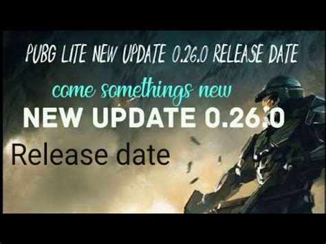 Finally Pubg Lite 0 26 0 New Update Release Date Release Date In Video