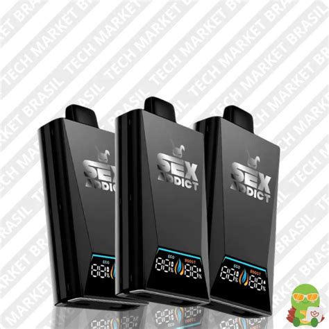 Sex Addict S280 28 000 Puffs Lançamento na Tech Market Brasil