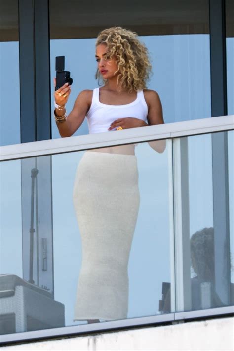 Jasmine Sanders Sexy Thong Bikini Miami Hot Celebs Home