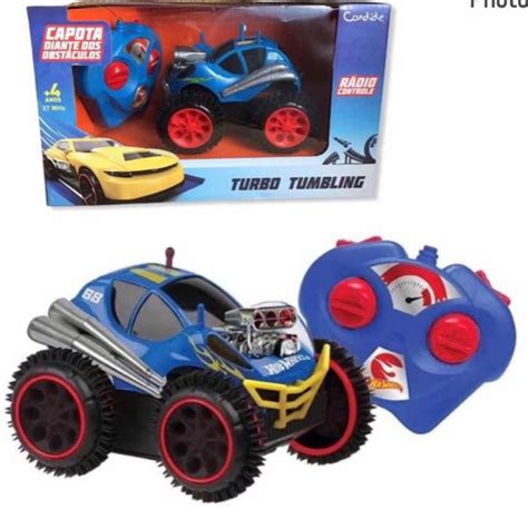 Carrinho De Controle Remoto Turbo Hot Wheels Brinquedo Carro Candide Carrinho De Controle