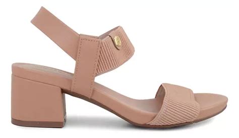 Sandália Feminina Modare Marrom Nude Parcelamento sem juros