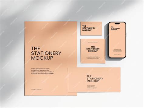 Premium Psd A Paper Mockup For The Stationery Mockup