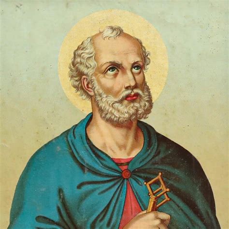 Framed Print Of Saint Peter By Unknown Artist Circa 1940 For Sale At