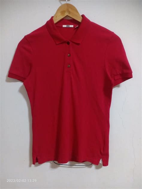 Uniqlo Polo Shirt For Her Womens Fashion Tops Shirts On Carousell