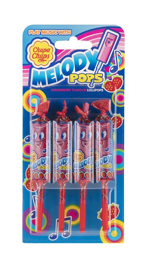 Buy Chupa Chups Strawberry Melody Pops, 4x15g Online at desertcartINDIA