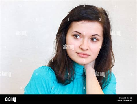 Girl Close Up Brunette Hi Res Stock Photography And Images Alamy