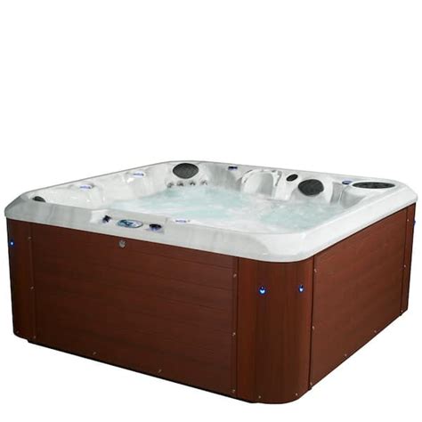 Aqualife Amplified Person Jet Volt Double Lounger Hot Tub With Bluetooth Stereo And