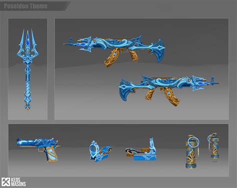 KEOS MASONS - PUBG New State (Concept) Poseidon