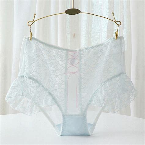 Pack Lot Womens Ruffled French Lace Panties Full Brief Sexy Underwear Lingerie EBay