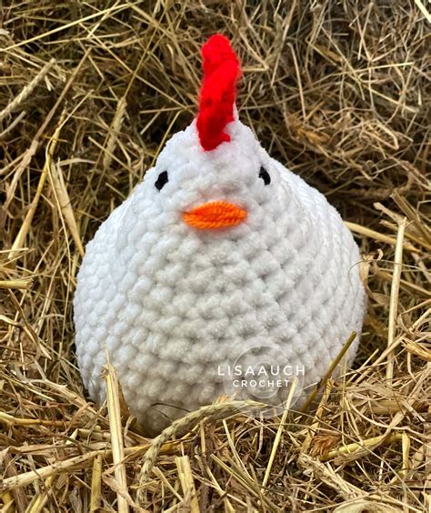 Chicken Crochet Pattern Free Crochet Patterns Lisaauch Crochet