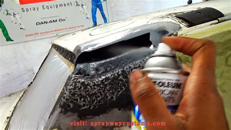 Ремонт сквозной коррозии кузова автомобиля без сварки