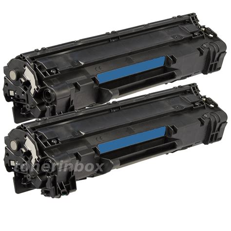 Hp Laserjet P1005 Cartridge - 2 Pack Compatible CB435A 35A 435A Toner Cartridge For HP LaserJet P1005 ...