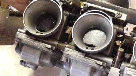 1991 Suzuki 1100G Carb Clean & Check. Mikuni BST 36's - YouTube