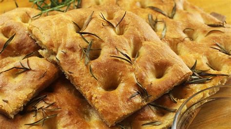 Focaccia Recept Focaccia Készítése Olasz Kenyérlepény Recept