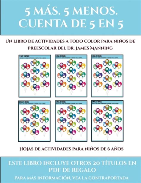 Hojas De Actividades Para Ninos De 6 Anos Fichas Educativas Para Ninos