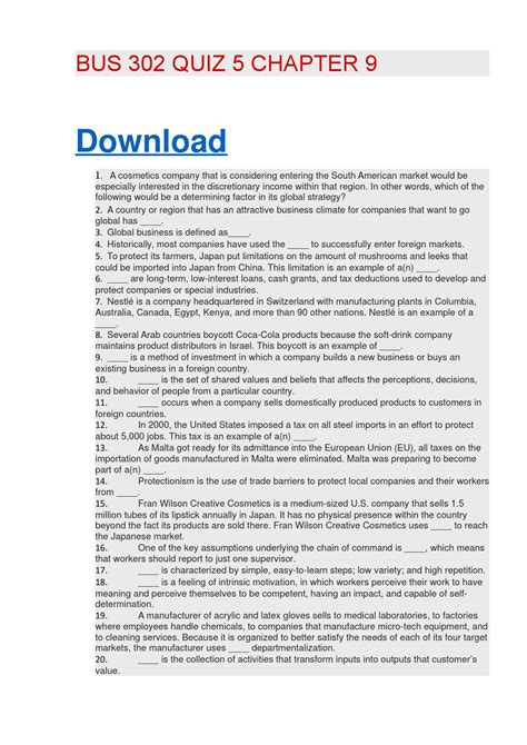 Bus Quiz Chapter By Jackson Issuu