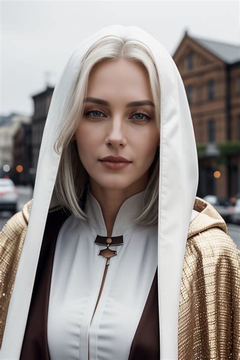 Looking At Viewer Cape Brown Eyes Asian AI Porn