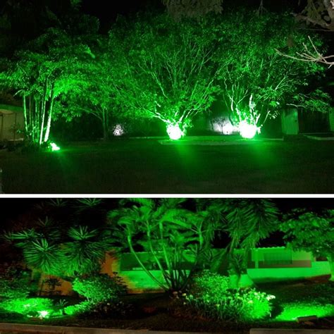 2 Luminária Solar Jardim Refletor Verde Super Led 20x forte R 129