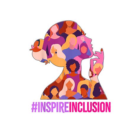 Inspire Inclusion International Womens Day 2024 Digital Png Etsy