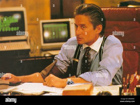 wall street michael douglas film high resolution stock photography