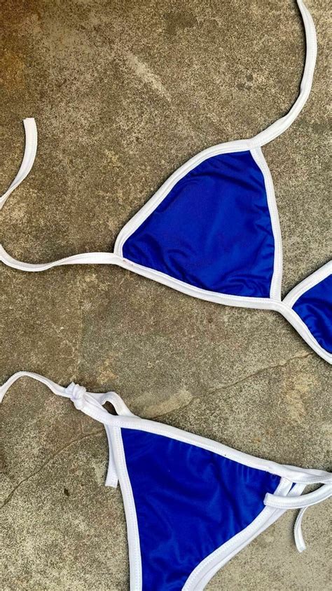 BIKINI EMILIA BLUE WH Comprar En Pink Todo Moda