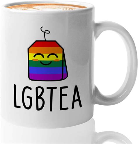 Amazon Bubble Hugs LGBT Coffee Mug LGBTEA Lesbian LGBTQ Transgender Gay Pride Bi