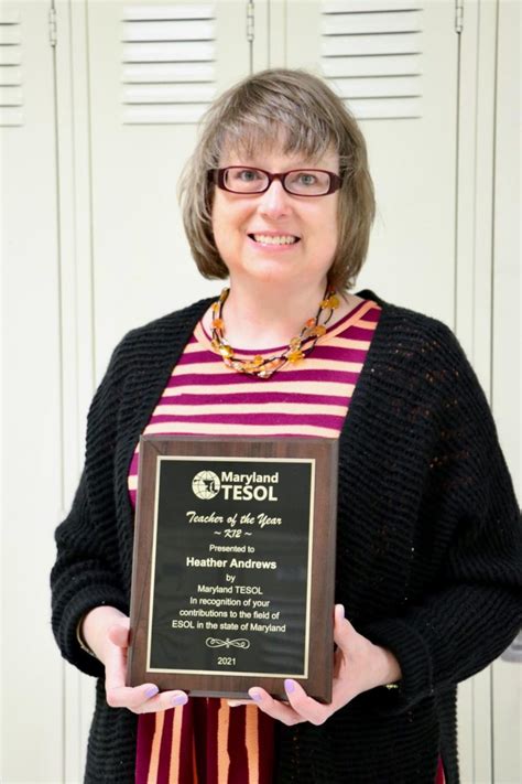 Easton High Teacher Is Maryland Tesol Teacher Of The Year Talbot Spy