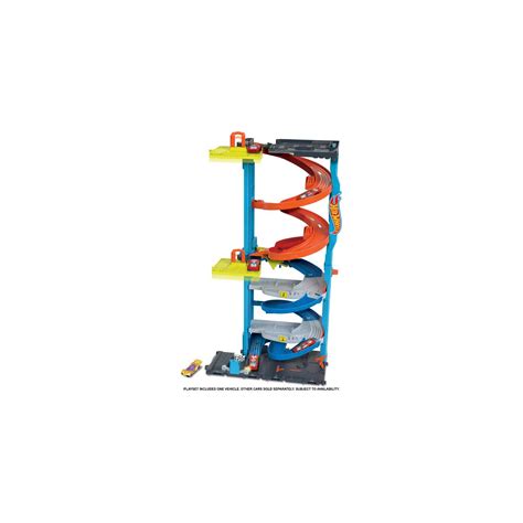 HOT WHEELS CITY TRANSFORMING RACE TOWER PLAY SET Geoffries