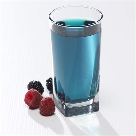 Blue Raspberry Instant Drink Healthy Drinks Raspberry Drink Clear Liquid Diet