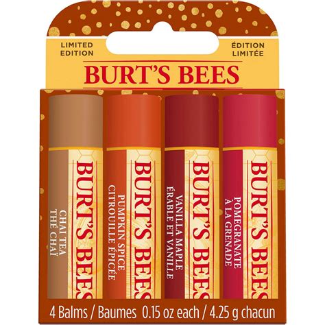 Burt's Bees Fall Lip Balm Gift Set | lookfantastic Singapore