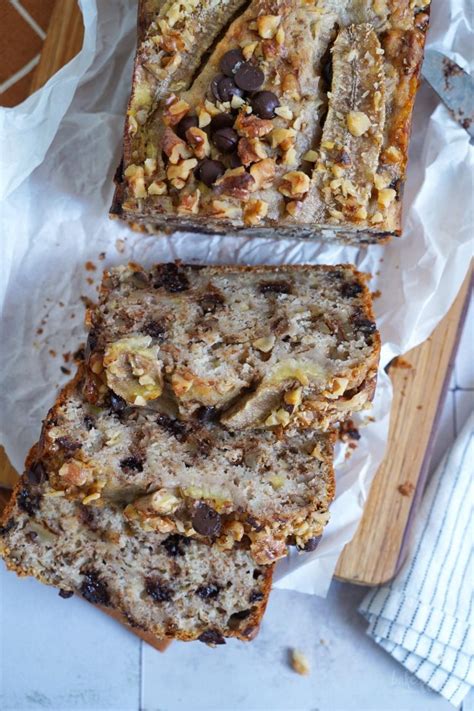 Veganes Walnuss Schokolade Bananenbrot Bake To The Roots