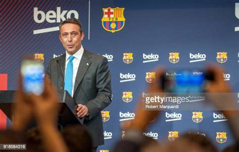 Barcelona Fc And Beko Sponsorship Agreement Presentation Fotografías E