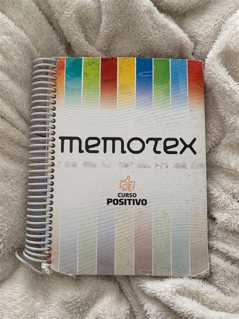 Apostila Memorex Positivo Capa Dura Livro Curso Positivo Usado