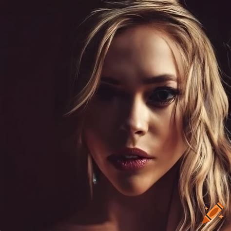 Blonde Alyssa Milano Wonderwoman Athena Helmet