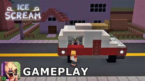 Ice Scream 1 Minecraft Gameplay Youtube
