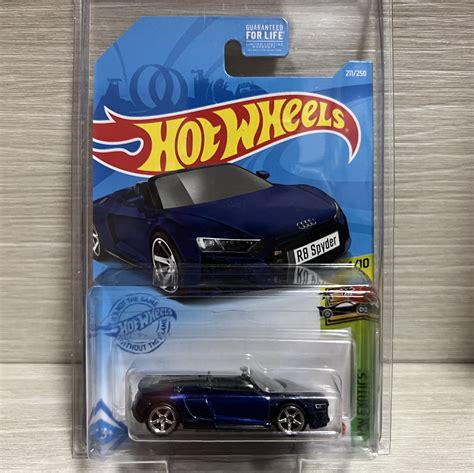 美版 Hot Wheels Hotwheels HW EXOTICS 2019 AUDI R8 SPYDER STH Super Treasure Hunt 興趣及遊戲 玩具 遊戲類