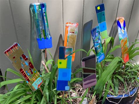 Jun 24 Fused Glass Garden Stakes Workshop Essex Ct Patch