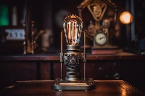 Premium Photo | Vintage lighting lamp for decor