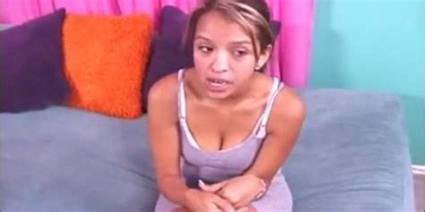 Cute Teen Latina Gives A Topless Handjob Tnaflix