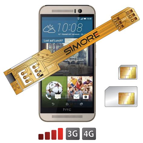 X Twin One M9 Dual Sim Card Adapter For Htc One M9