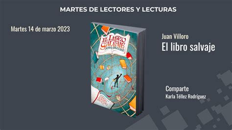 Martes De Lectores Y Lecturas El Libro Salvaje Youtube