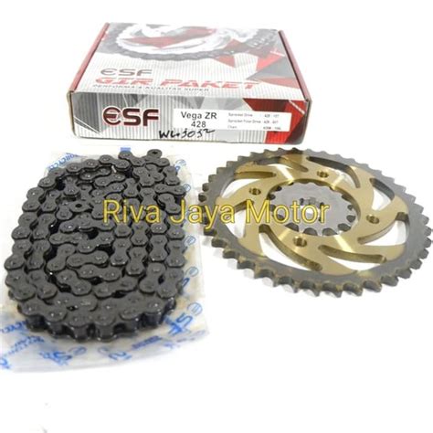 Jual Gear Gir Paket Set Plus Rantai Vega Zr Esf Di Lapak Riva Jaya