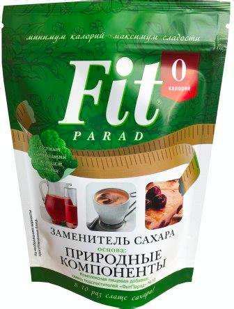 Подсластитель на основе эритрита №10 "Fit Parad. Фит Парад" / 150 г ...