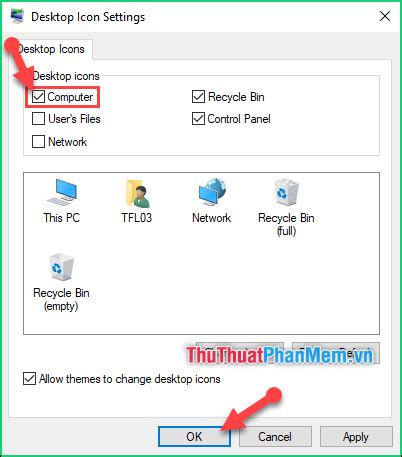 How to display My Computer (This PC) on the Windows 10