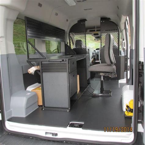 A Completed Upfit Package With An Ergonomic Solutions Mobile Office
